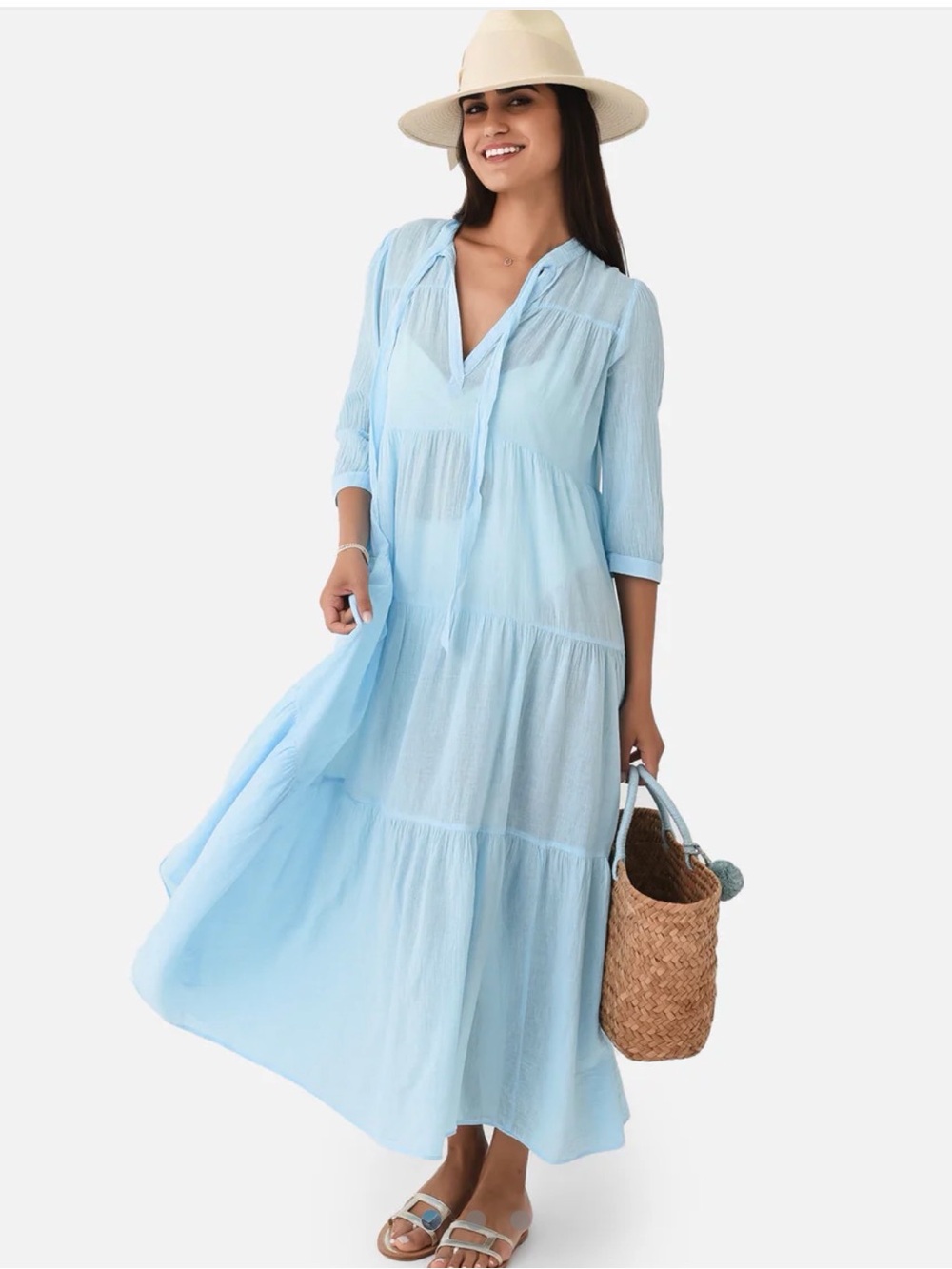 HONORINE Giselle Long Cover Up